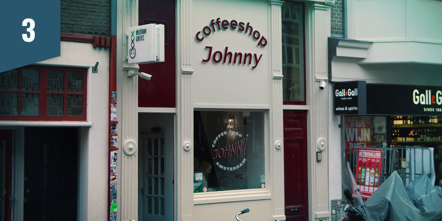 Coffeeshop Johnny Amsterdam - Beste Indica-toppen