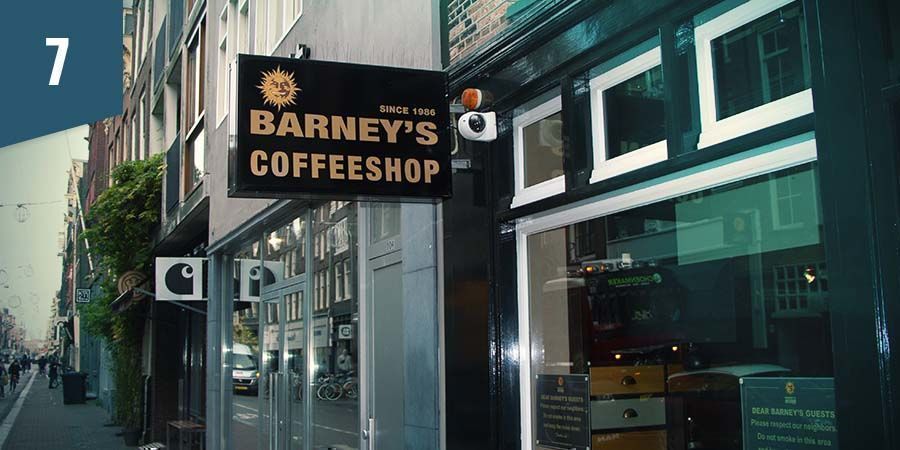 Barney's Coffeeshop Amsterdam - Beste Indica-toppen