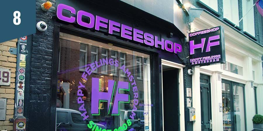 Happy Feelings Coffeeshop Amsterdam - Beste Indica-toppen