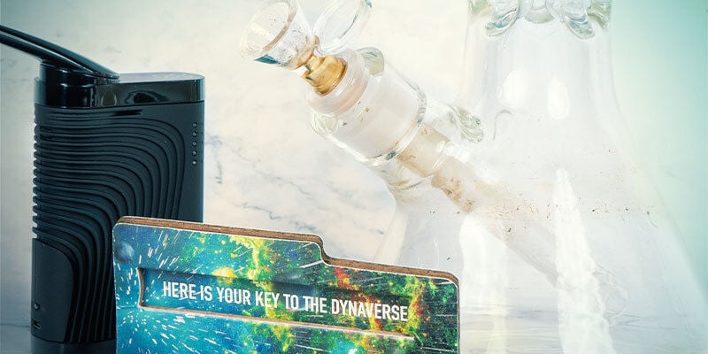 Het Combineren Van Een Vaporizer En Bong