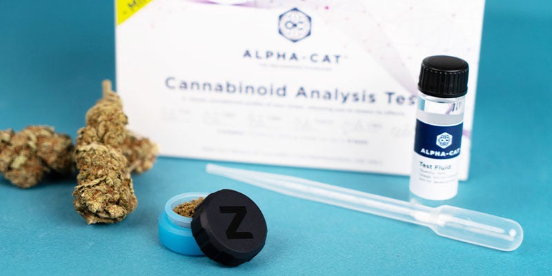 Welke Cannabisproducten Kun Je Met De Alpha-cat Cannabinoid Test Mini Kit Testen?
