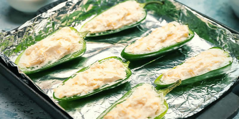 Ovengebakken Jalapeño-Poppers: Voedingswaarde