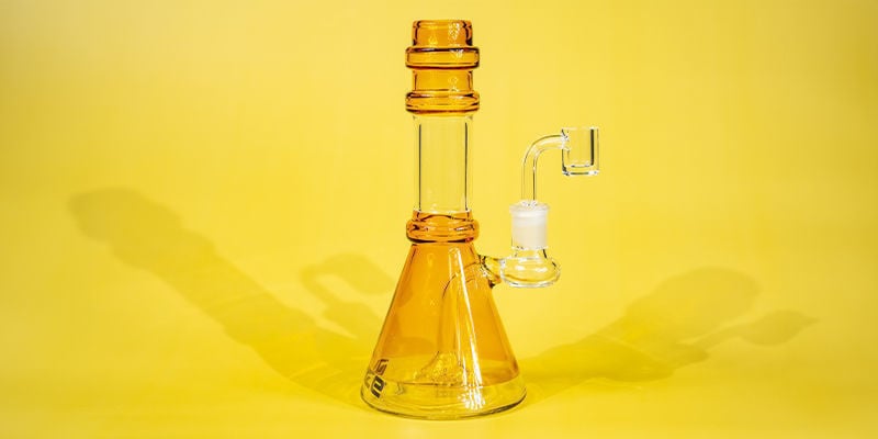 Glazen Oliebong Shower Head (Blaze Glass)