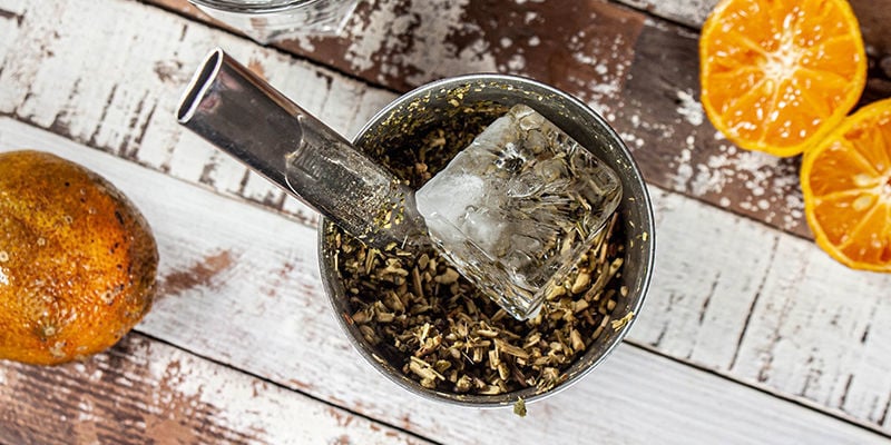 Yerba Mate Met Ijs