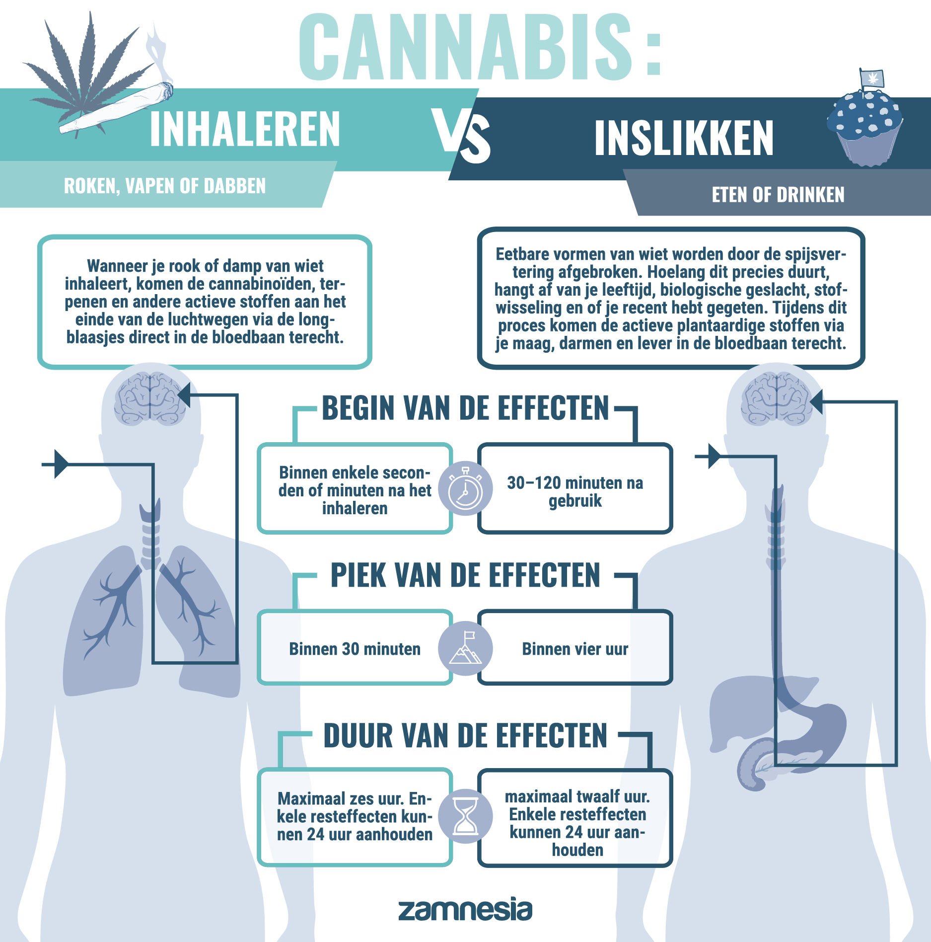 Is Inhaleren Hetzelfde Als Innemen?