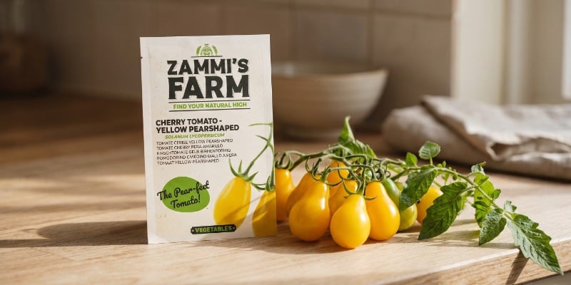Yellow pear cherry tomato