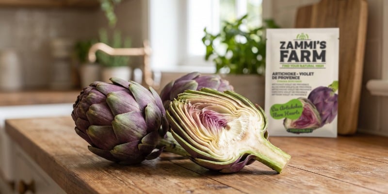Violet de Provence artichoke