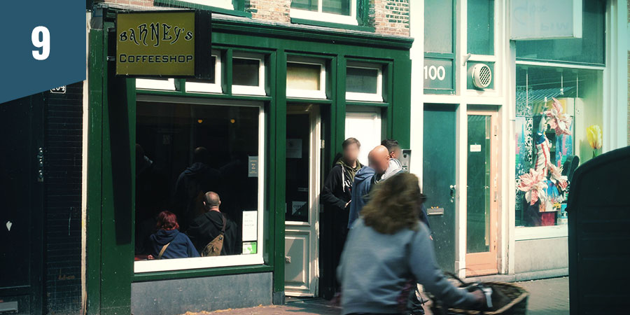 Barney's Coffeeshop Amsterdam