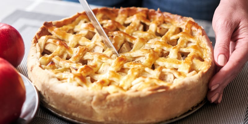 Dessert: appeltaart met een twist