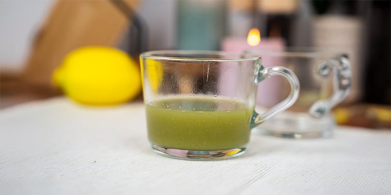 Peyote-thee drinken (infusiemethode)
