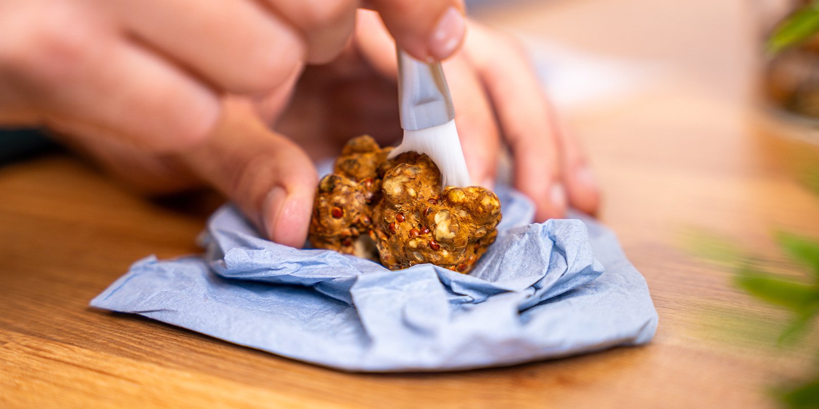 Hoe maak je magic truffles schoon en klaar om te bewaren?
