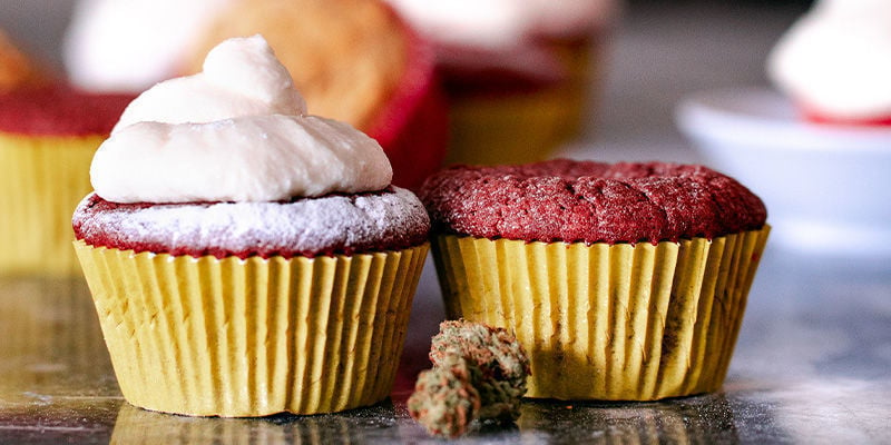 Recept voor chocolade-cannabis cupcakes