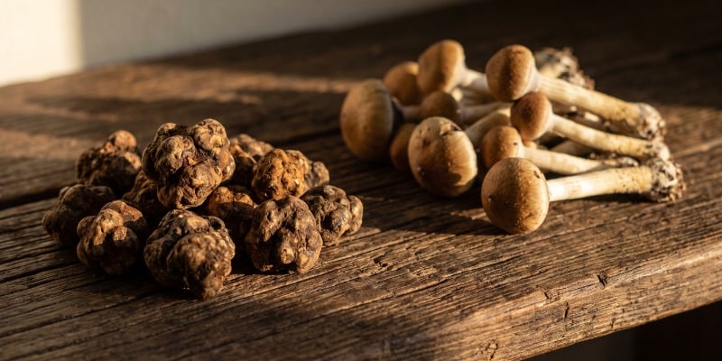 Magic truffels versus paddo’s Magic truffels versus paddo’s