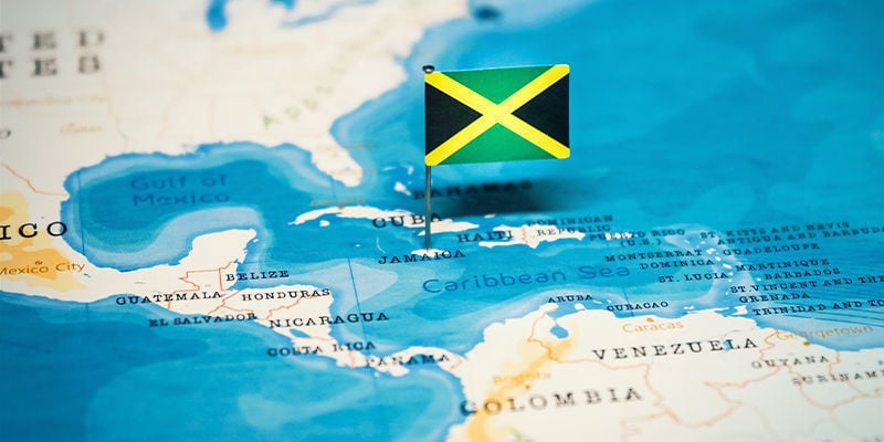 Jamaica Cannabis Kaart
