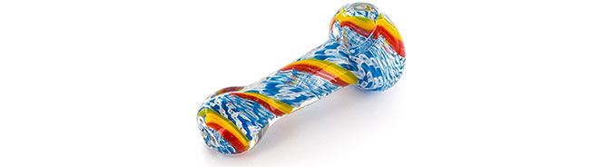 Glazen Pijp Rainbow Inhaler