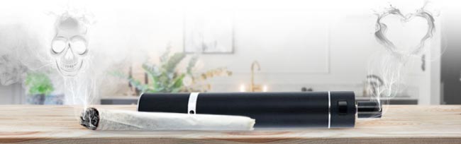Waarom vaporizen: Het is veel gezonder