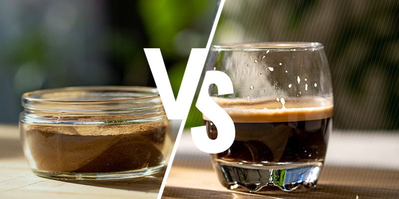 Guarana versus koffie