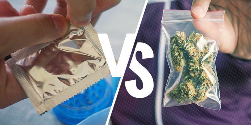 Synthetische Vs. Natuurlijke Wiet