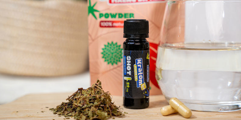 Verschillende kratom-producten vergelijken