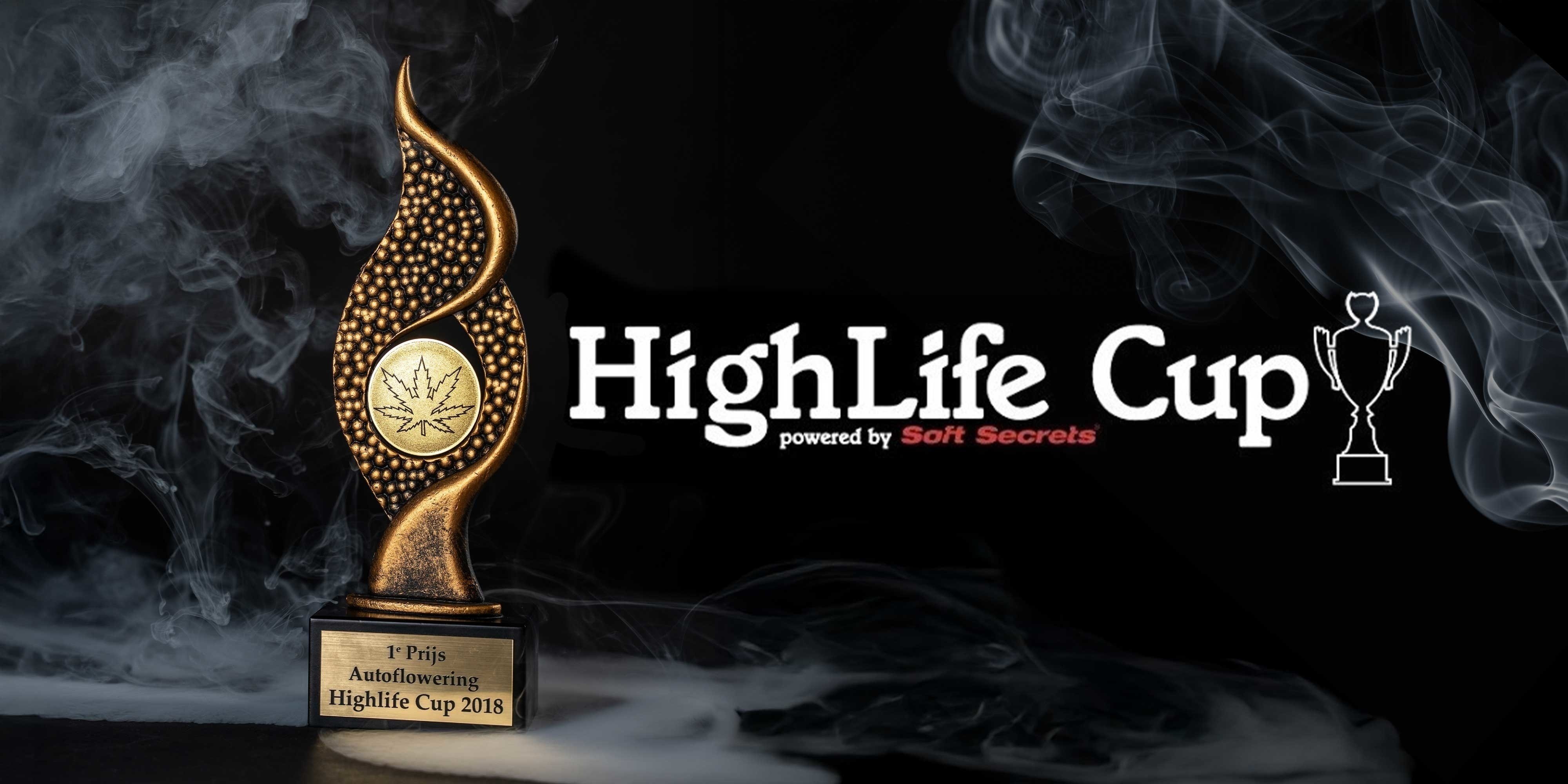 HighLife Cup 2018 — 1ste plaats Autoflowers (Sticky Beast Auto)