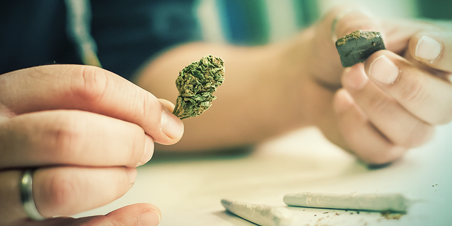 Maak Skuff Van De Verzamelde Trichomen Maak Skuff Van De Verzamelde Trichomen