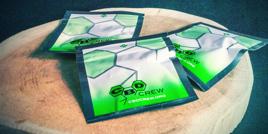 Verpakkingen van CBD Crew Verpakkingen van CBD Crew