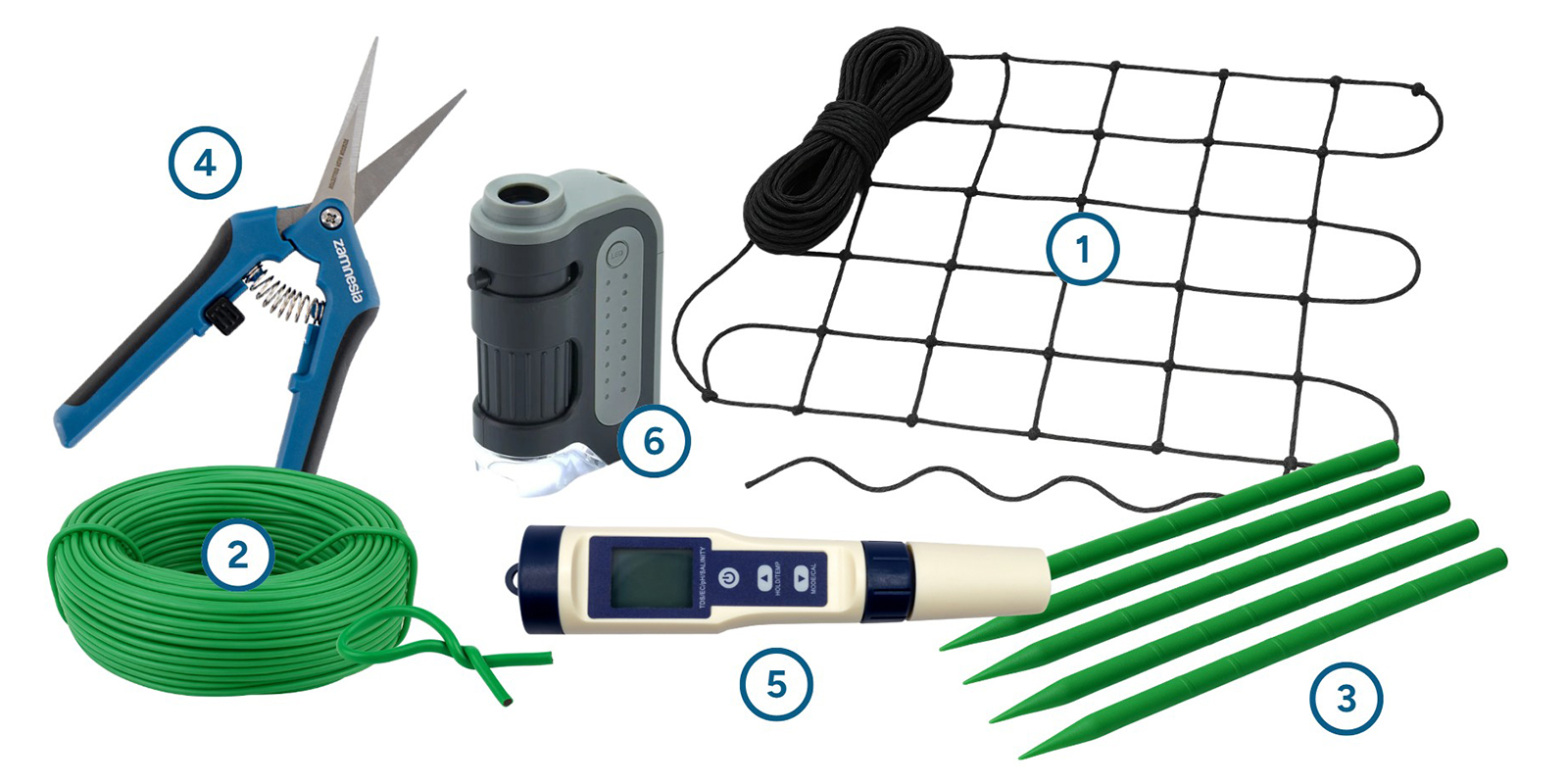 Aanbevolen tools voor een soepele ScrOG-kweek