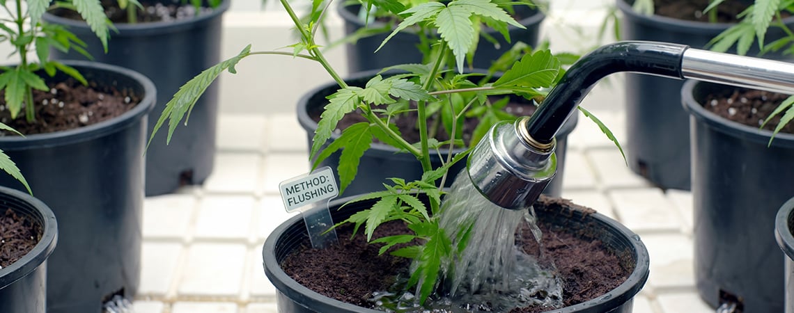 Cannabis doorspoelen: de complete gids (wanneer, hoe en de wetenschap erachter)