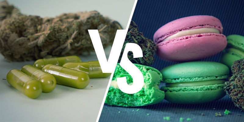 Zijn Cannabiscapsules Sterker Dan Edibles?