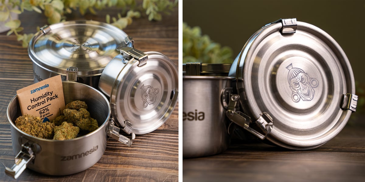 Curing Pot - Zamnesia: behoud aroma, sterkte en kwaliteit