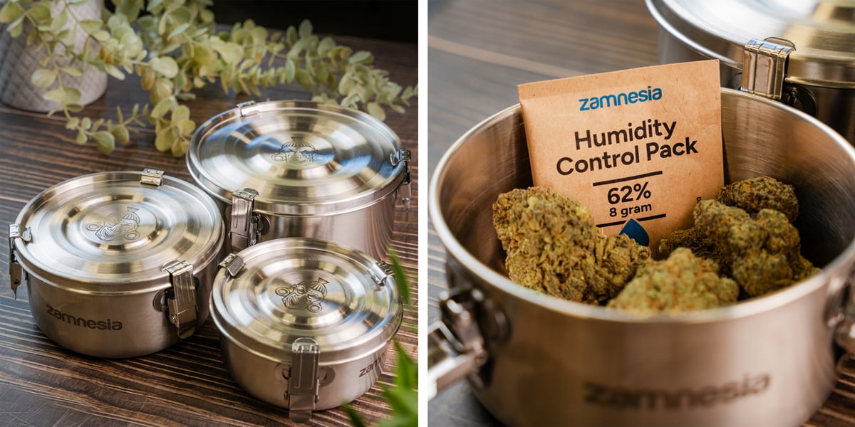 Curing Pot - Zamnesia: behoud aroma, sterkte en kwaliteit