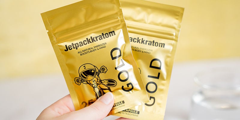 Jetpackkratom Gold Extract - Capsules