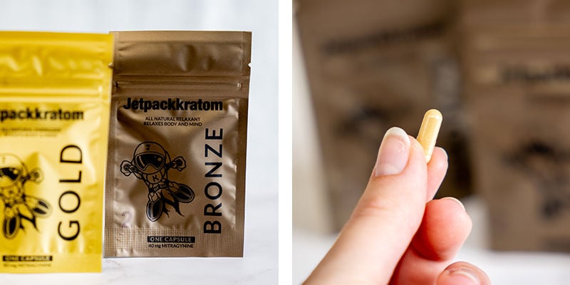 Jetpackkratom Bronze Extract - Capsules