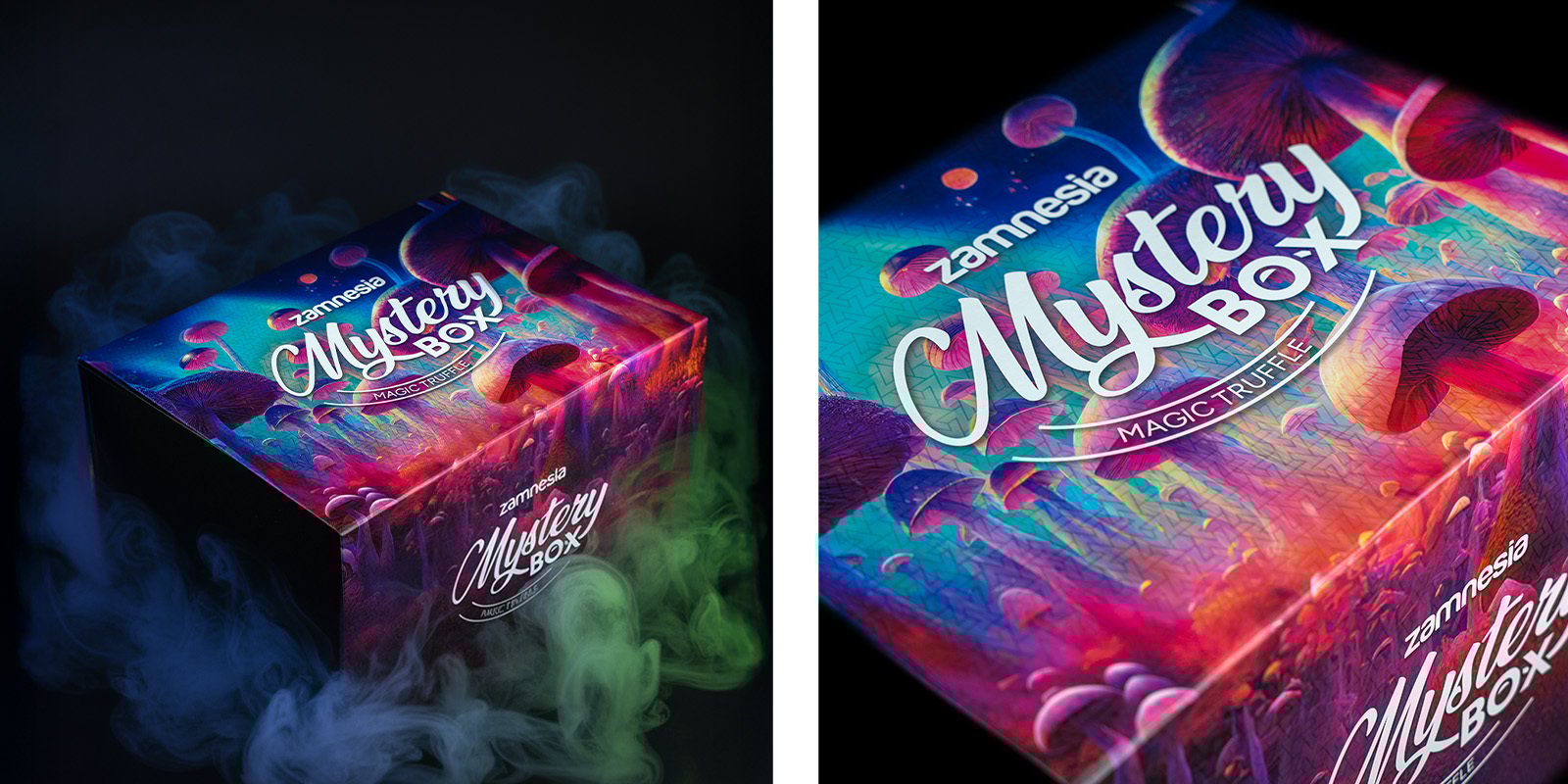 Magic Truffel Mystery Box: de ultieme Zamnesia verrassing Magic Truffel Mystery Box: de ultieme Zamnesia verrassing