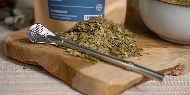 Bombilla Van Roestvrij Staal (Filterrietje Voor Yerba Mate)