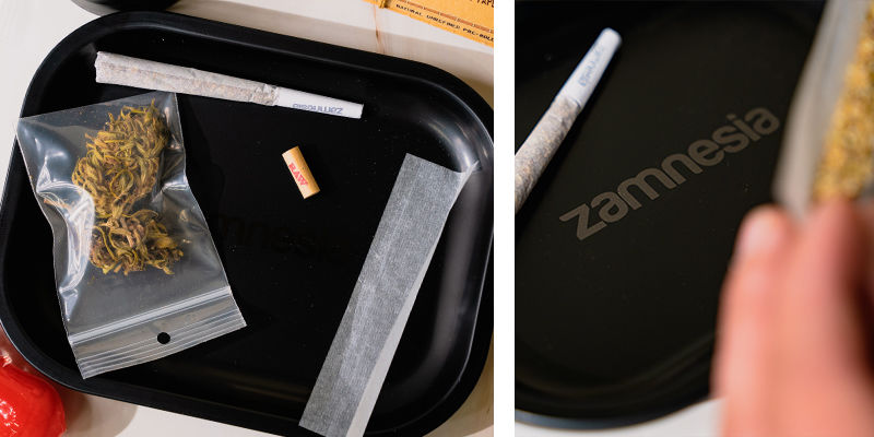 Metalen Rolling Tray X (Zamnesia)