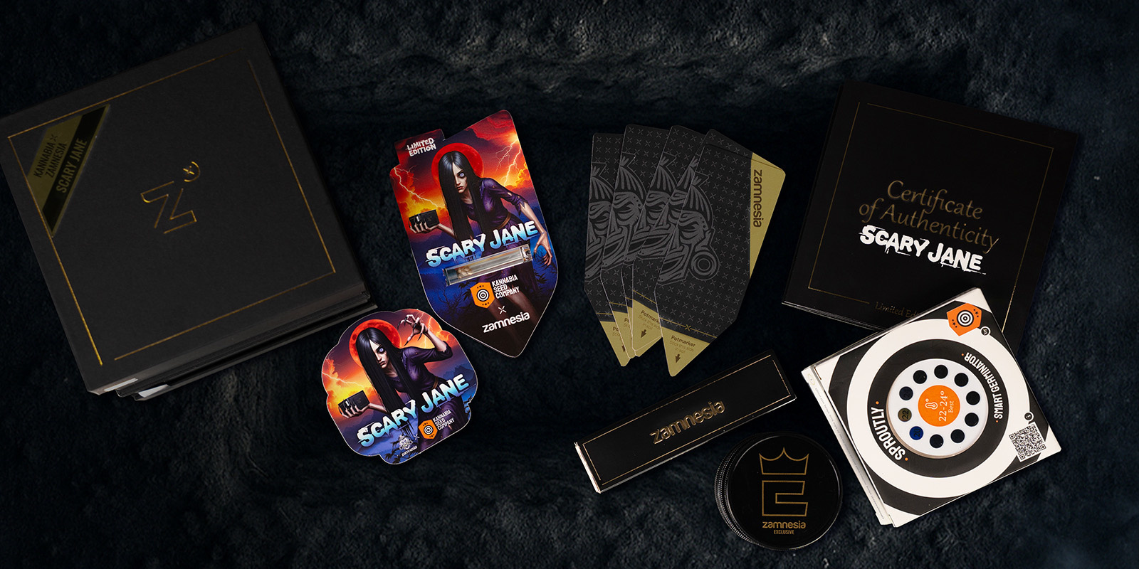 Scary Jane Fast Version - Kannabia x Zamnesia Seeds: enorme oogsten in recordtijd