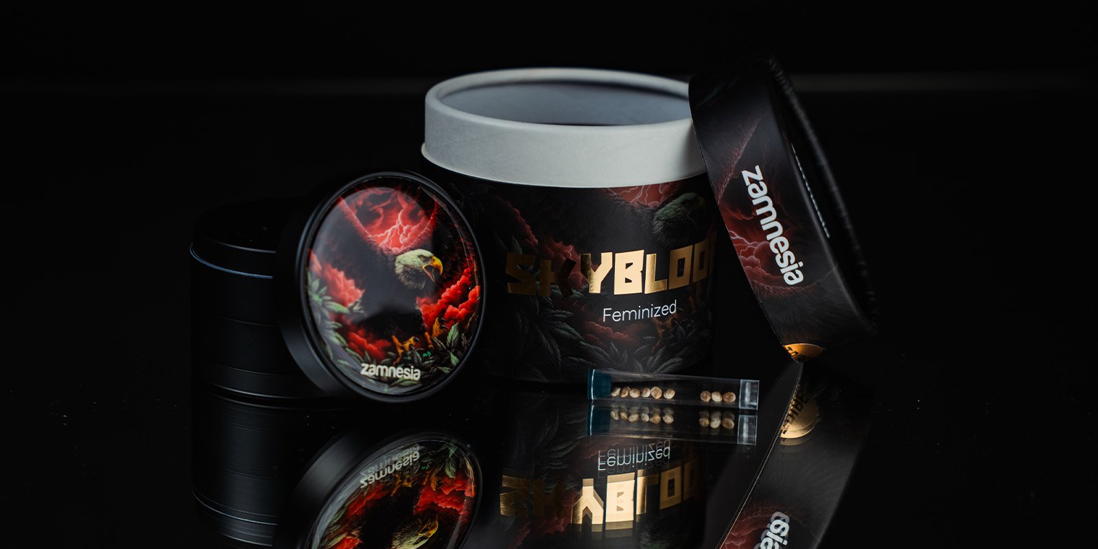 Skyblood - Zamnesia Seeds: de kracht van een landras met een OG tintje! Skyblood - Zamnesia Seeds: de kracht van een landras met een OG tintje!