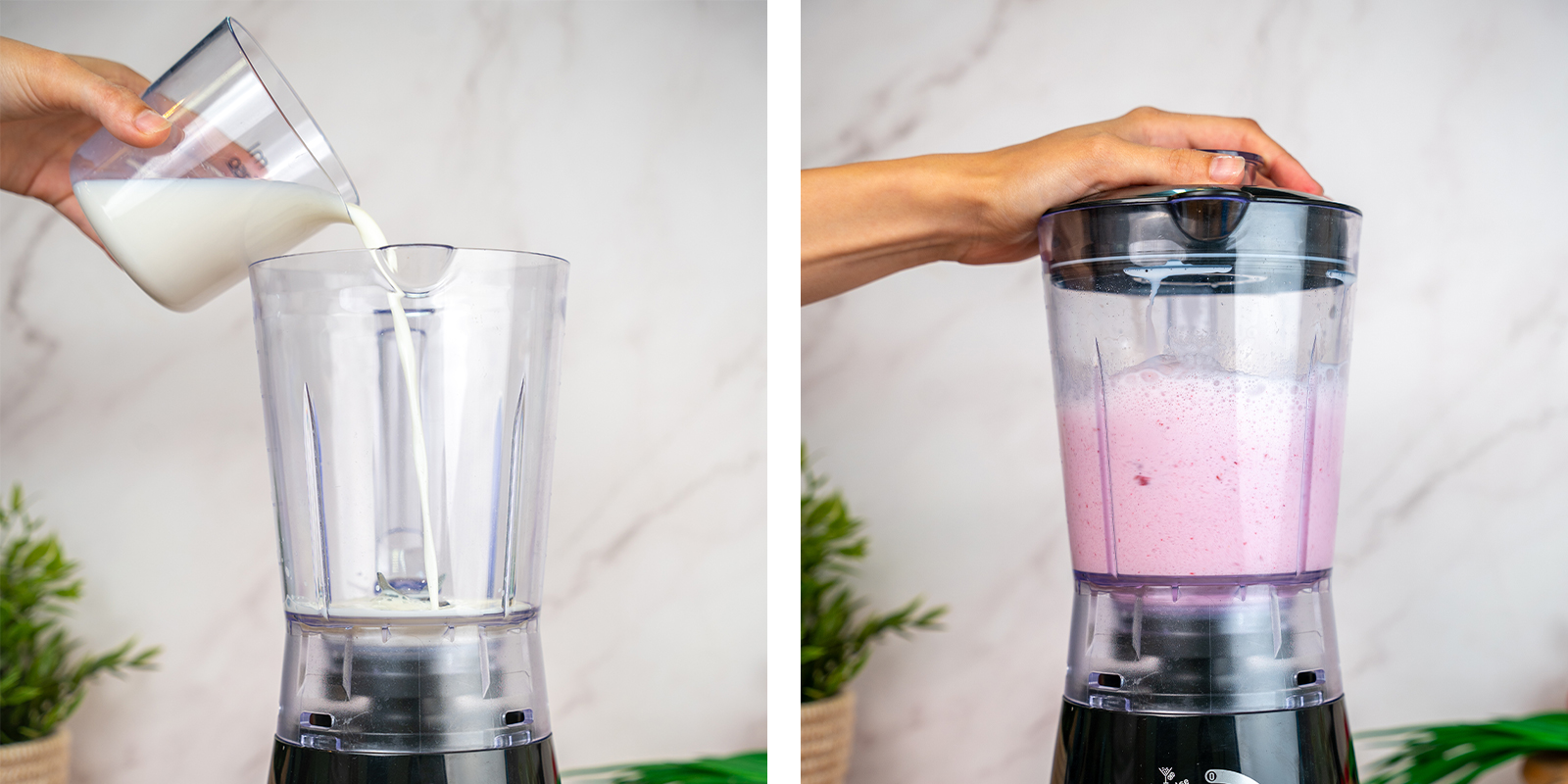 Stap 2: Mix de milkshake