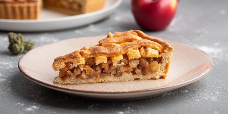 Een klassiek dessert met een cannabistwist Een klassiek dessert met een cannabistwist