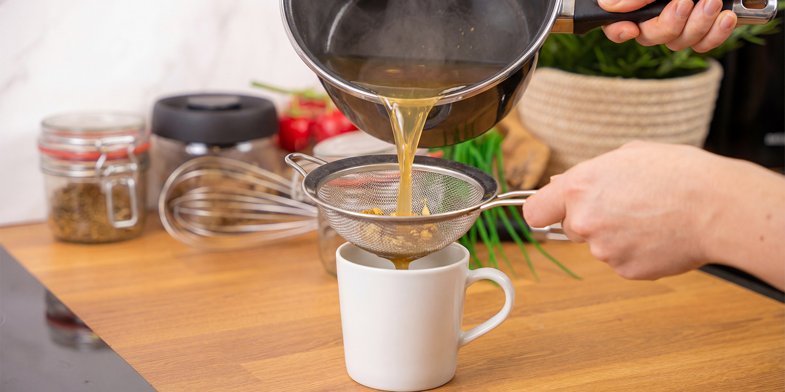 Zeef de thee Zeef de thee