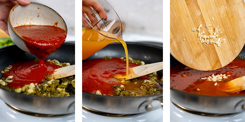 Voeg De Rest Van Je Ingrediënten Toe