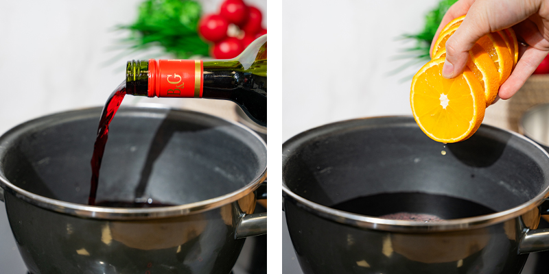 Giet Je Wijn In Een Grote Steelpan Samen Met Al Je Kruiden, Cannabis En Sinaasappelschijfjes