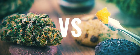 Cannabistoppen Vs. Edibles Vs. Concentraten: Wat Is Nu Beter?