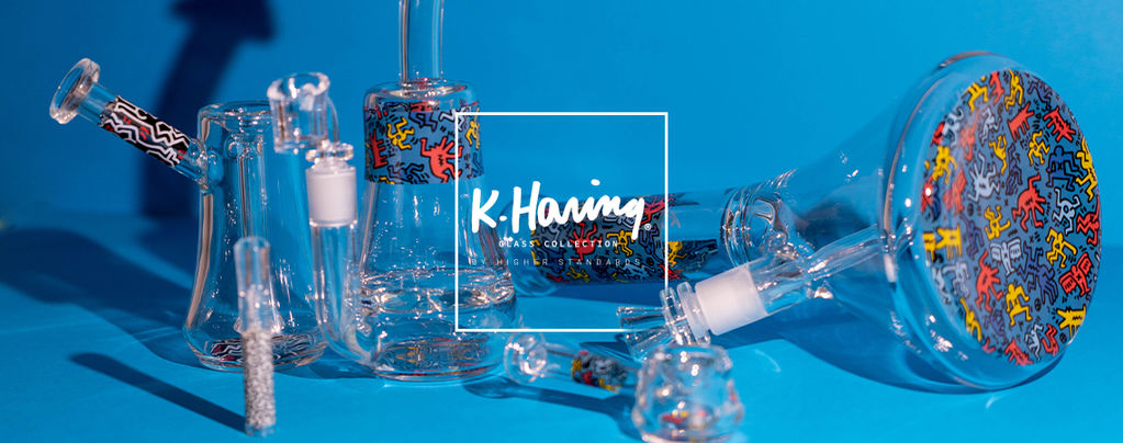 K. Haring: Iconische Kunst Gecombineerd Met Hoogwaardig Glaswerk