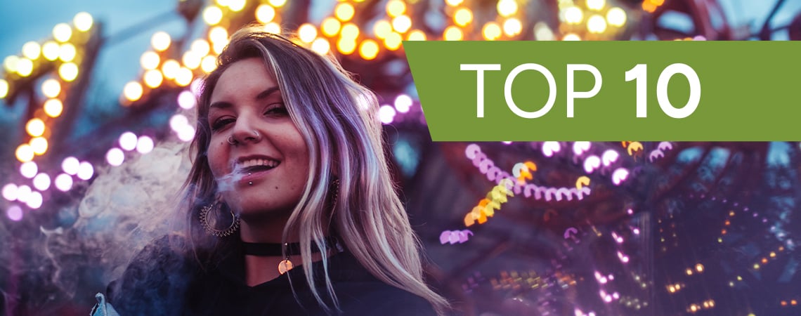 Top 10 cannabis influencers van 2025