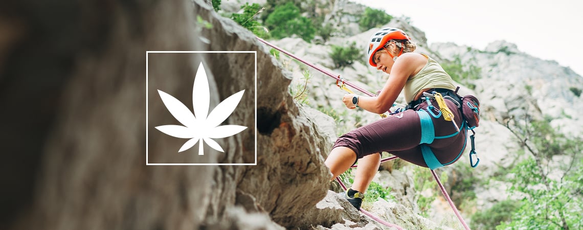 Cannabis en boulderen