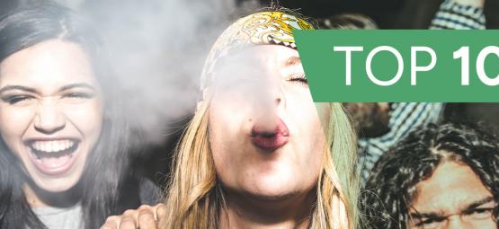 Top 10 Cannabissoorten Die De Slappe Lach Veroorzaken