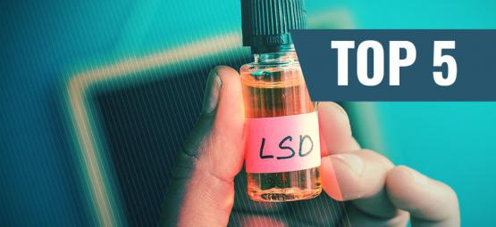 Onze Top 5 documentaires over LSD 