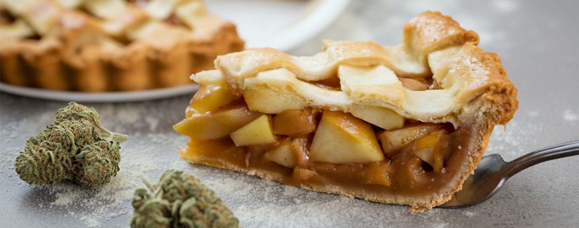 Cannabis appeltaart